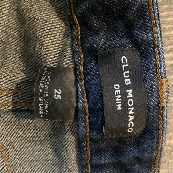 Club Monaco Kick Crop Jeans - Picture 3 of 5